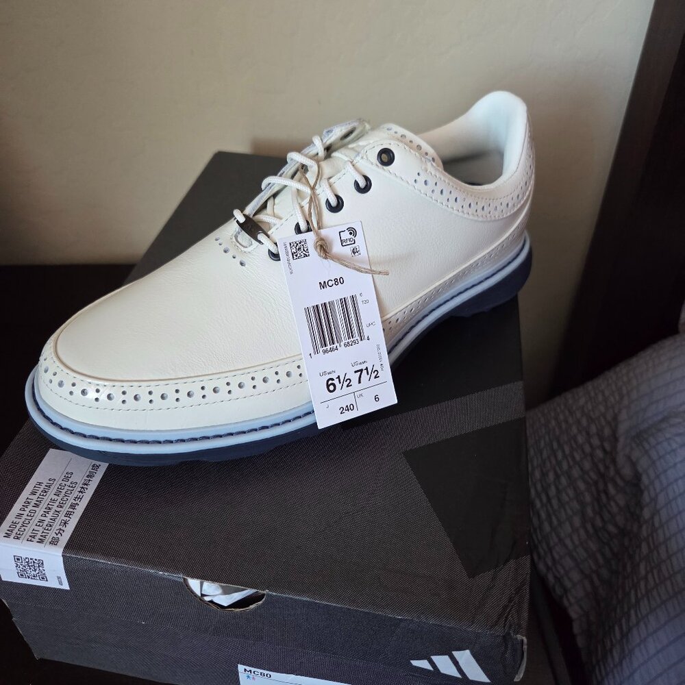 Adidas-Modern Classic 80 Spikeless Golf Shoes- NWT